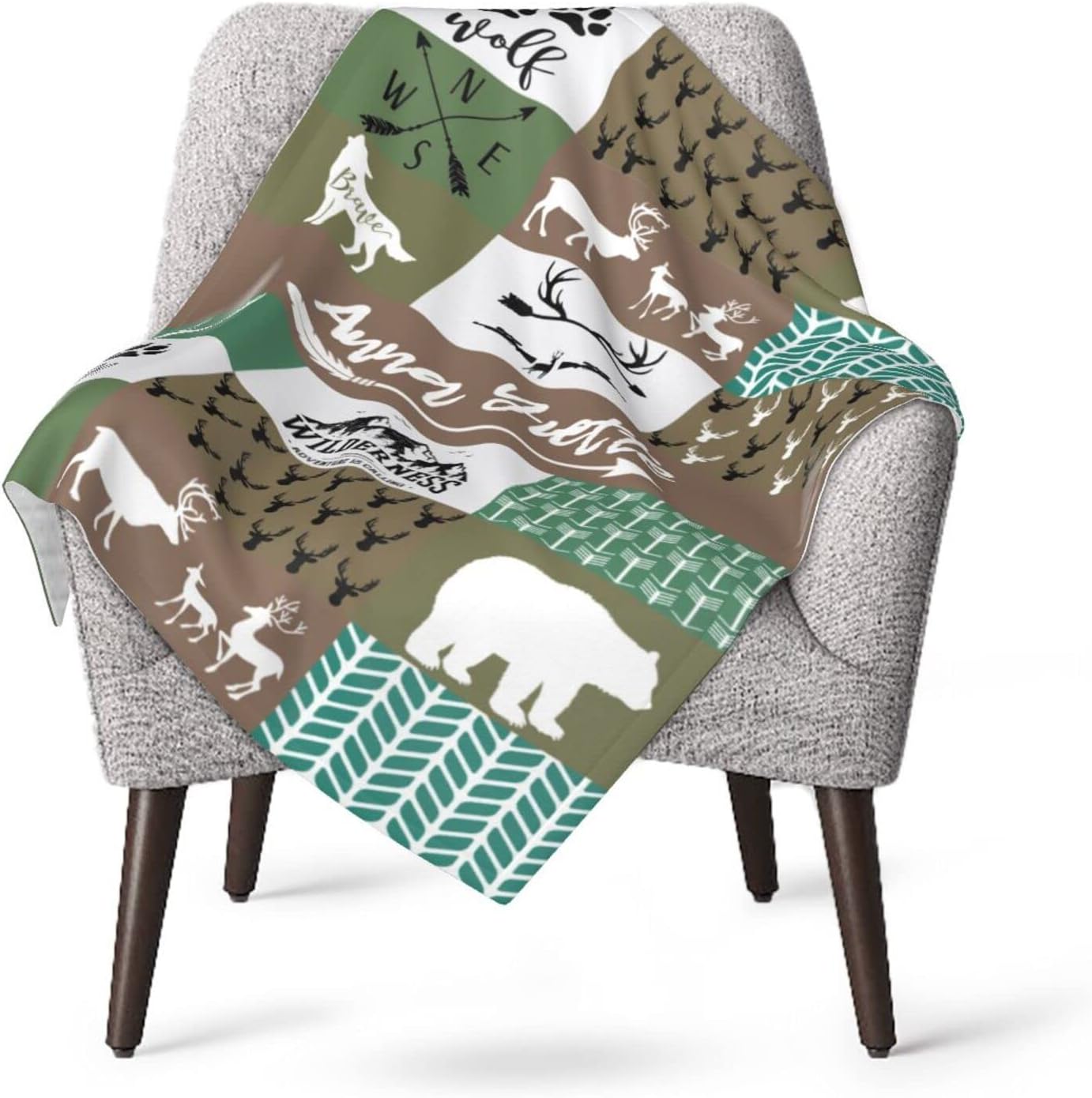 Personalized Baby Blanket for Boy with Name