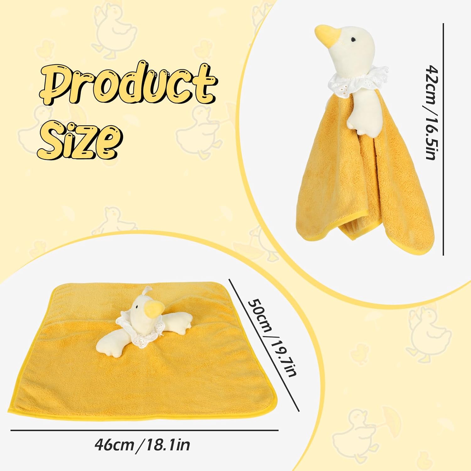 NeusWonder Silly Goose 14 Inch Cuddle Blanket