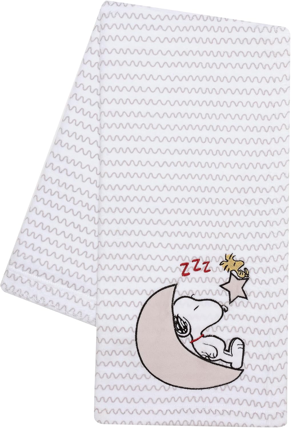 Bedtime Originals Snoopy Applique Fleece Blanket
