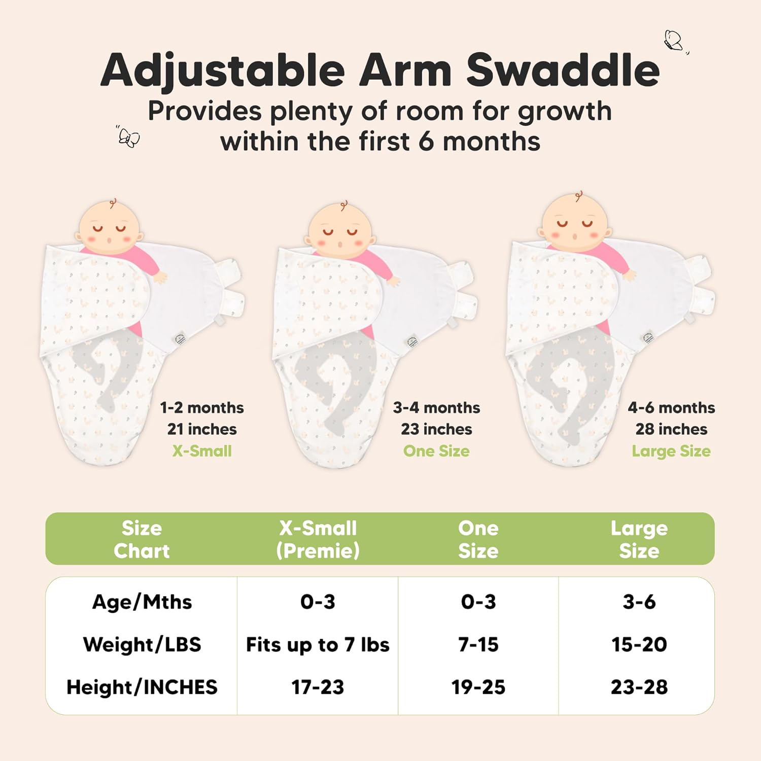 KeaBabies 3-Pack Organic Cotton Sleep Sacks - Dino Ridge