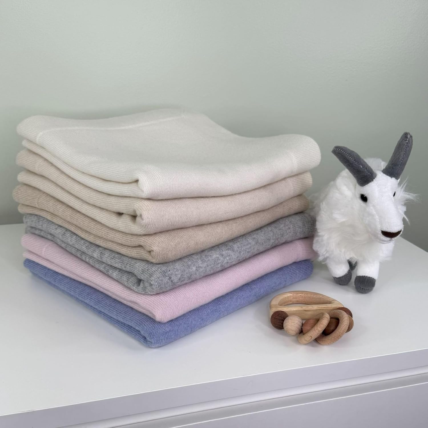 JetBo BABY Cashmere Blanket Cream 32x40