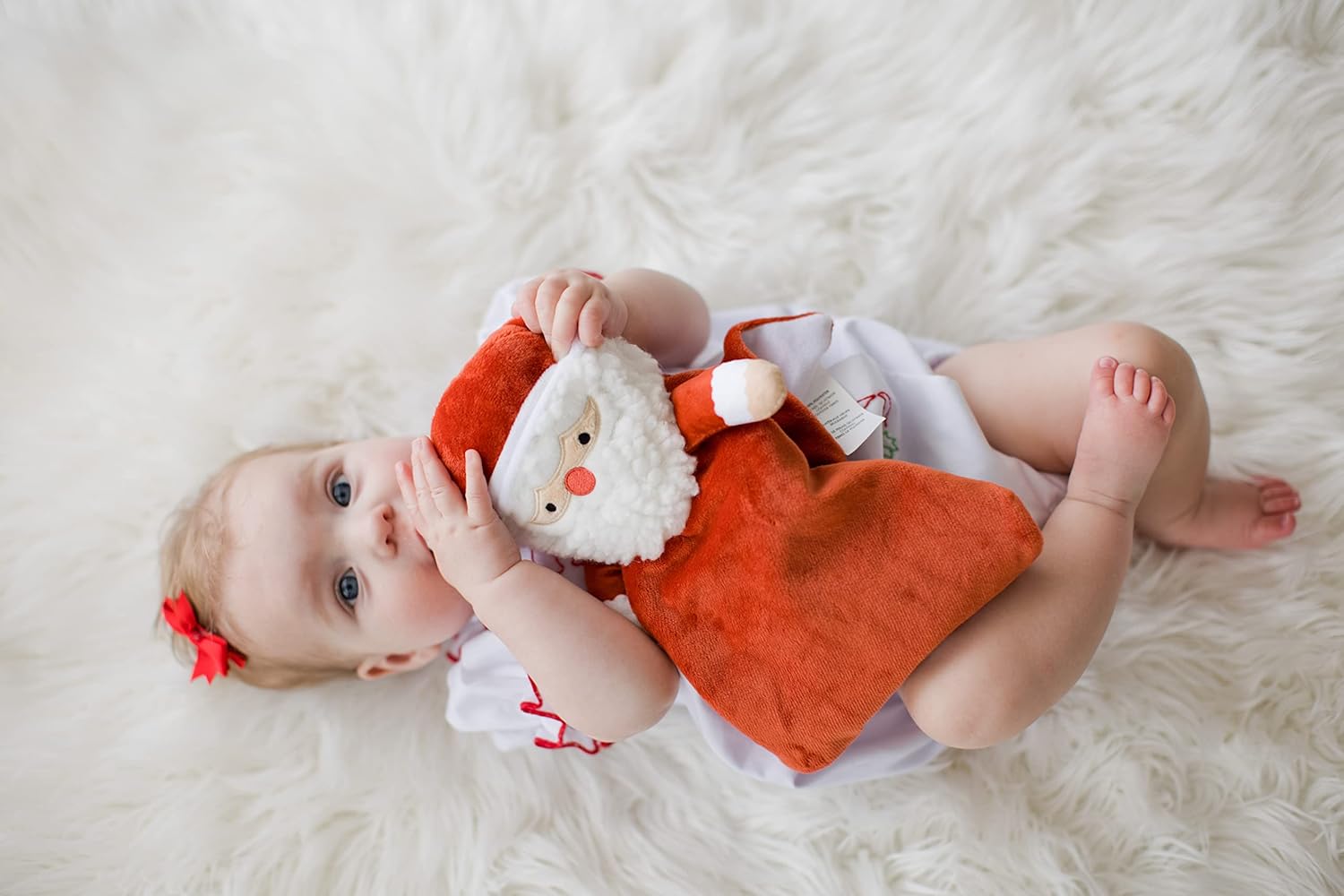 Little Holly Christmas Security Blanket for Babies