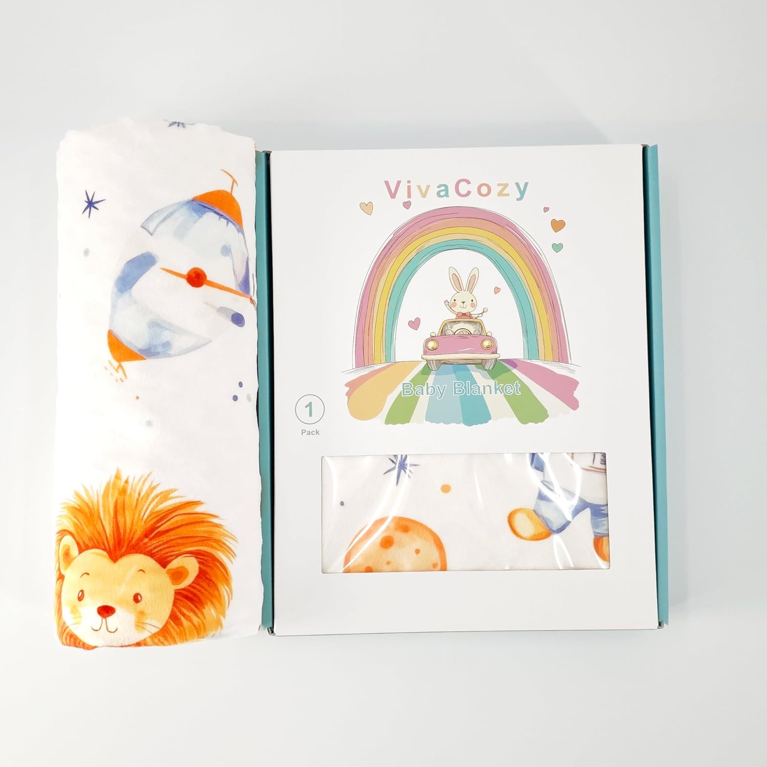 VivaCozy Baby Blanket Double Layer 30x40 Inch 1