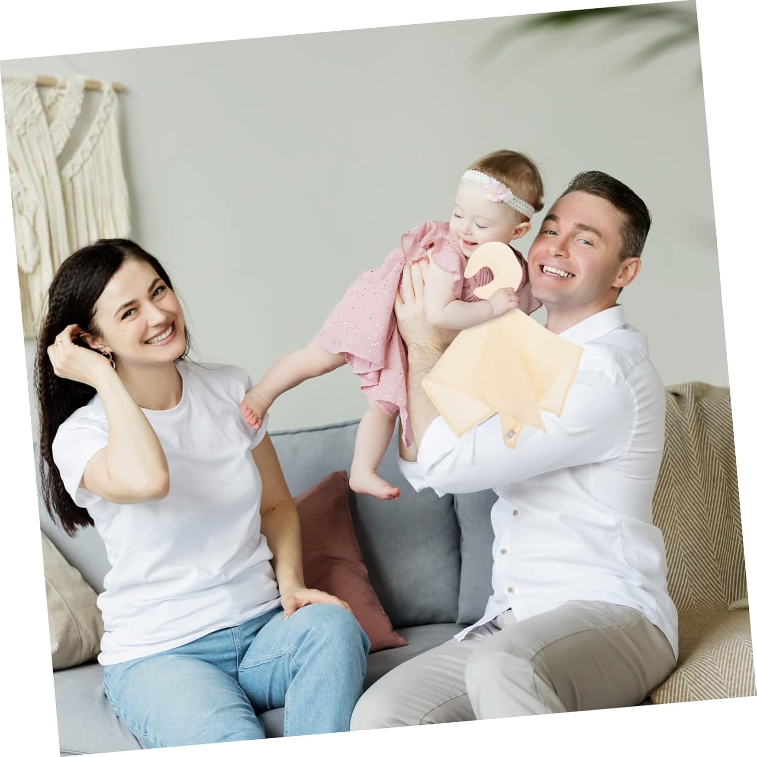 LIOOBO Security Blanket Soft Towel for Newborn Comfort