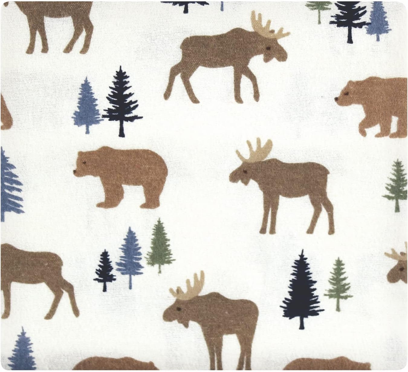Luvable Friends Hudson Baby Flannel Receiving Blankets 7pk