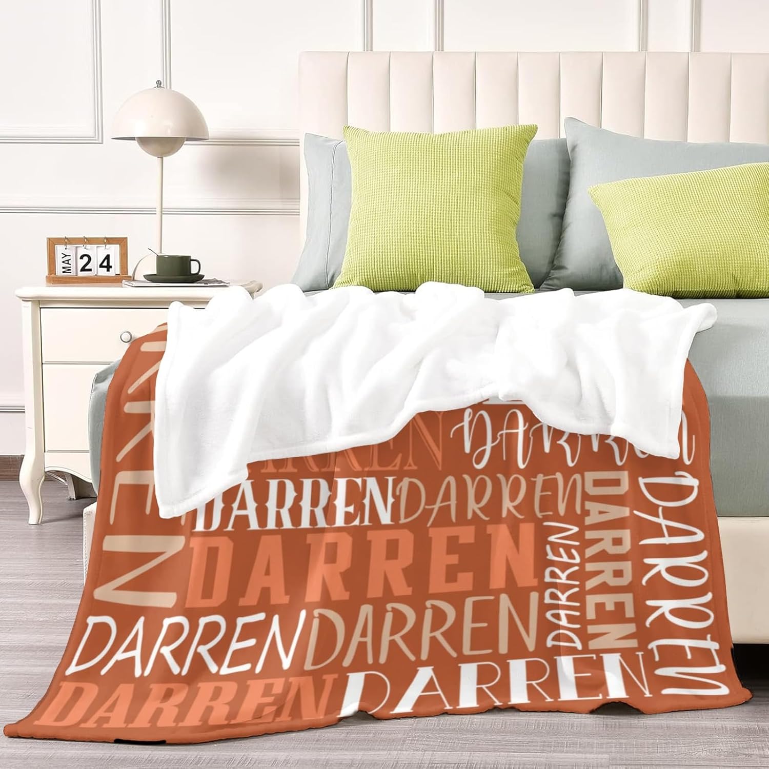 Custom Name Blanket for Baby Kids - Personalized Gifts