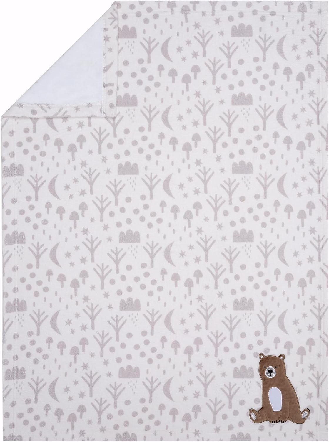 Bedtime Originals Sleepytime Bear Baby Blanket