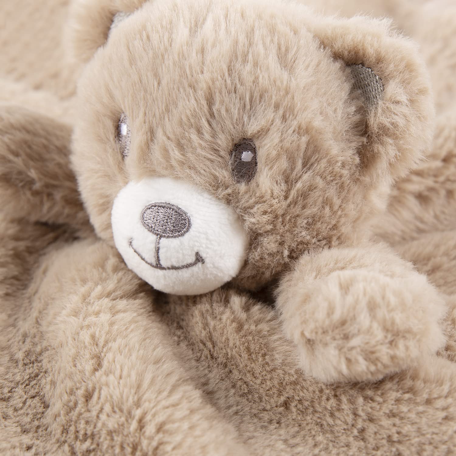 Baby Bear Security Blanket 135 Inch Dark Brown