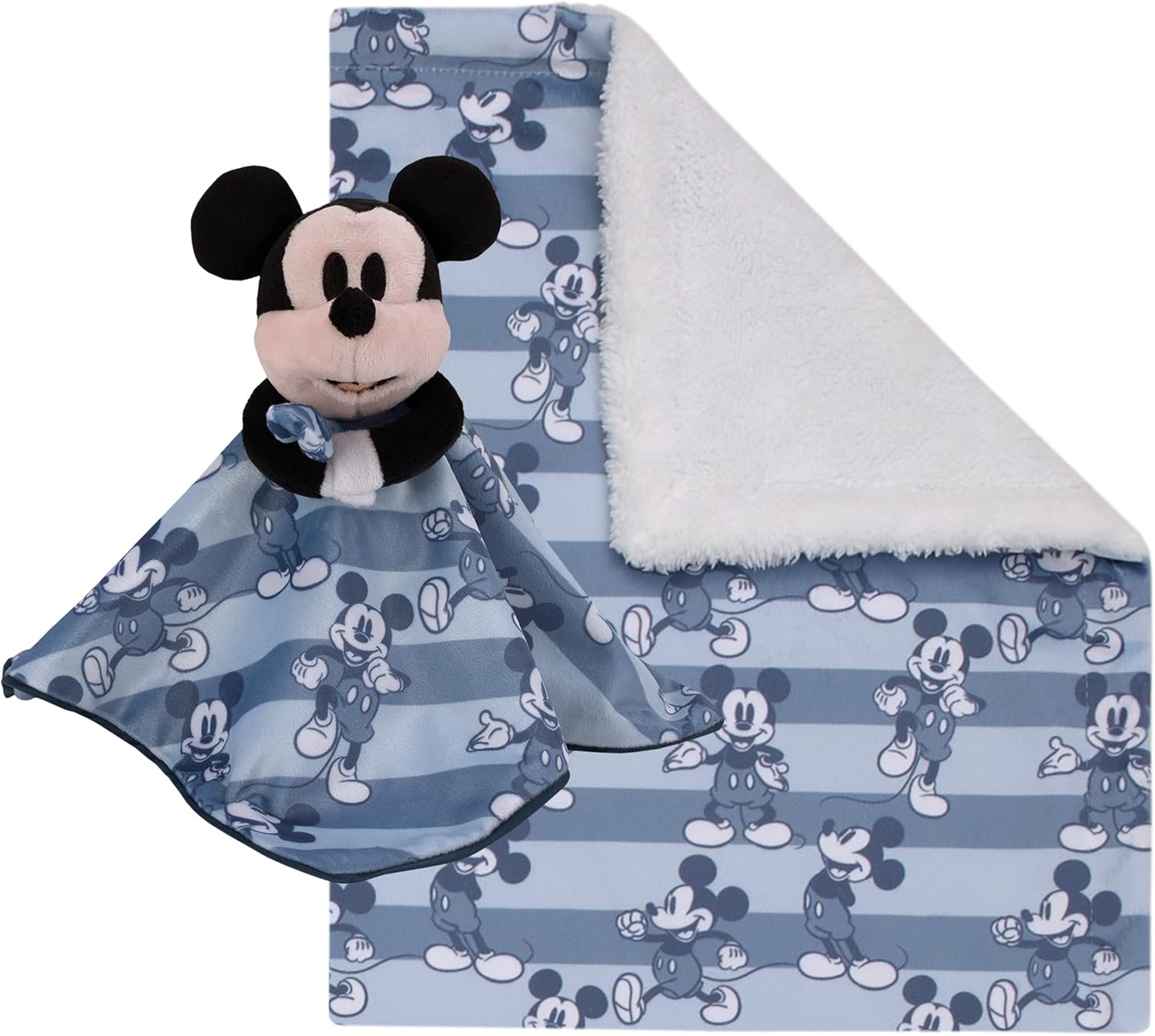 Disney Mickey Mouse Baby Blanket Set 2-Piece