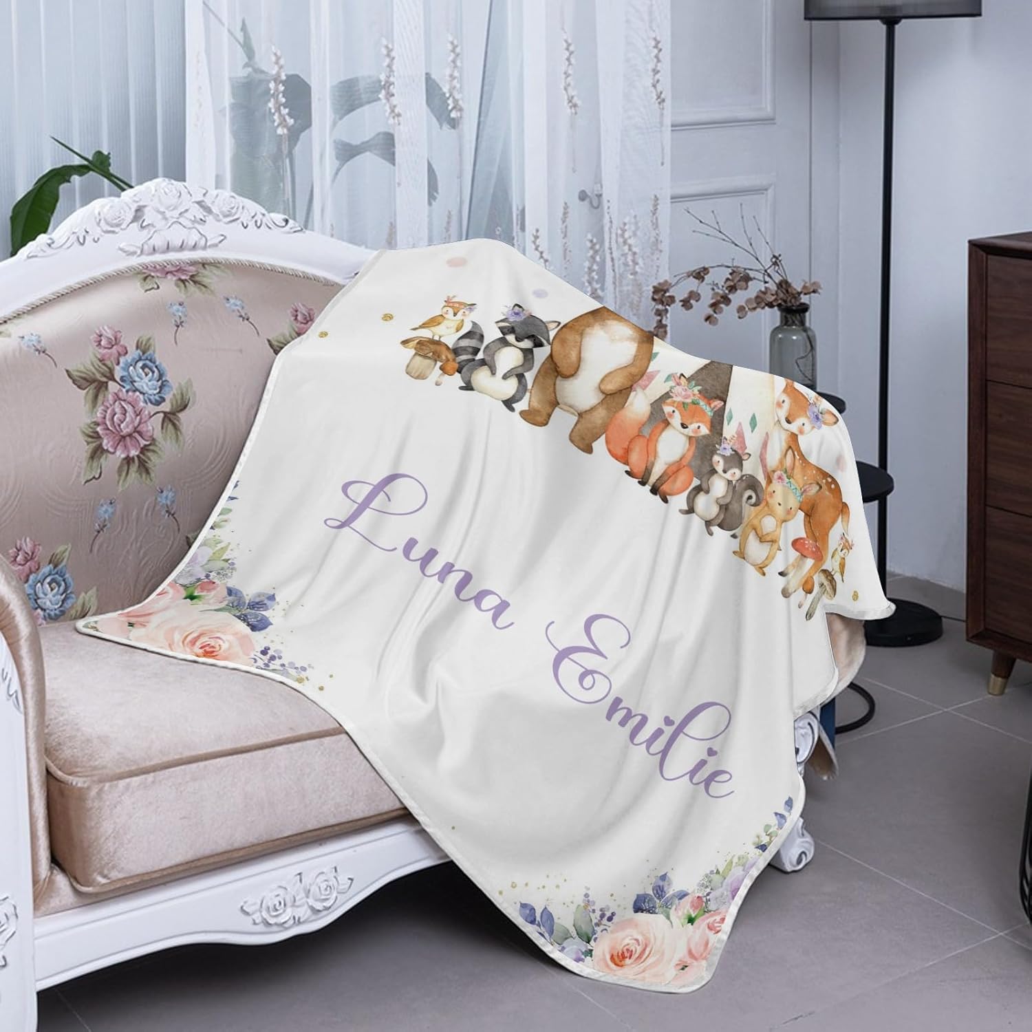 Deven Custom Cooling Blanket for Toddler Nursery Bed 30x40 Inch