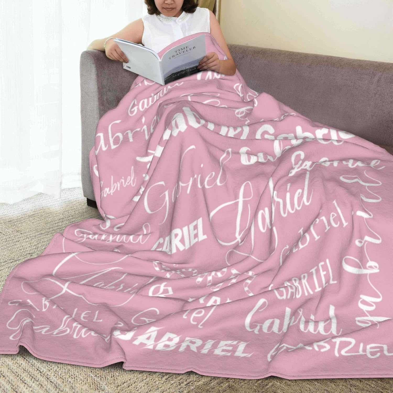 Custom Name Blanket for Baby Kids and Pets