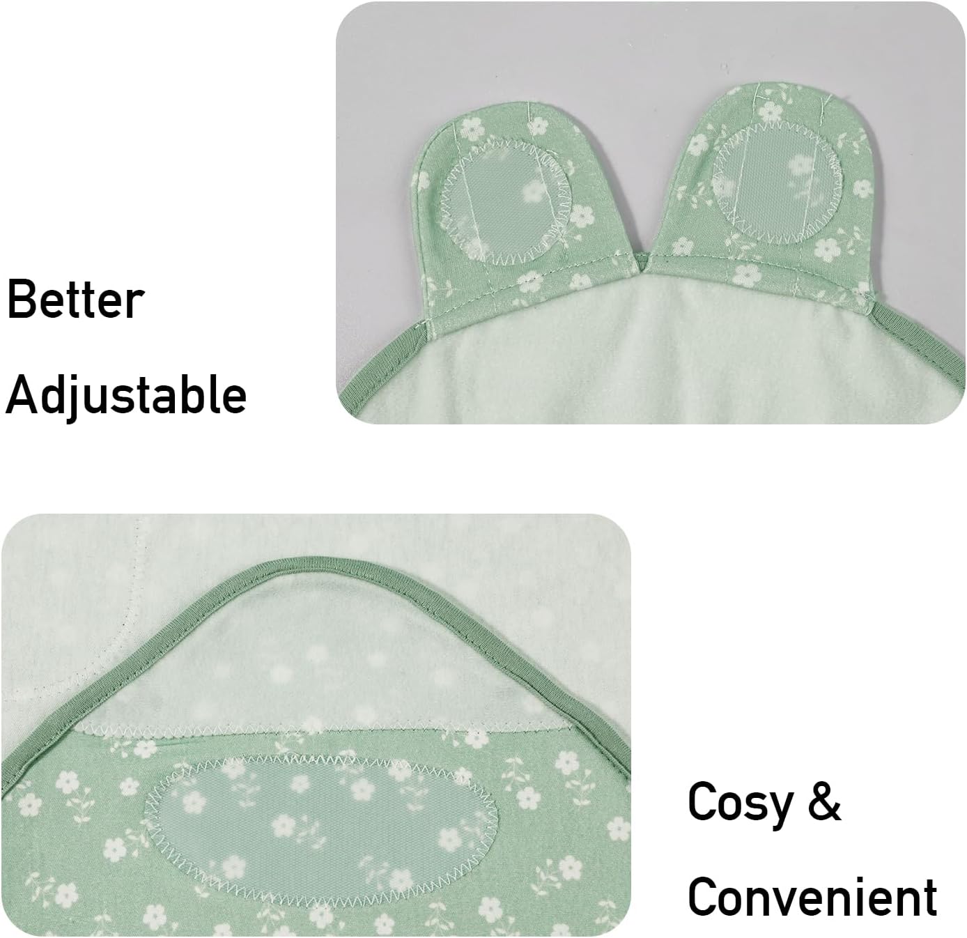 LYRICHOM Baby Swaddle Sacks 3-Pack Organic Cotton