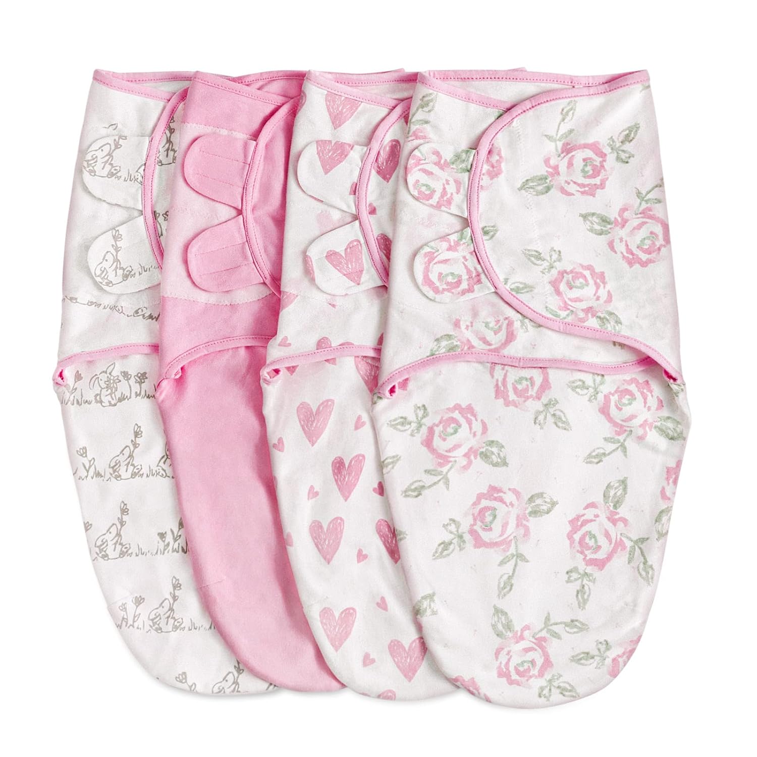 Soarwg Kids 4-Pack Swaddle Sleep Sacks for Newborns