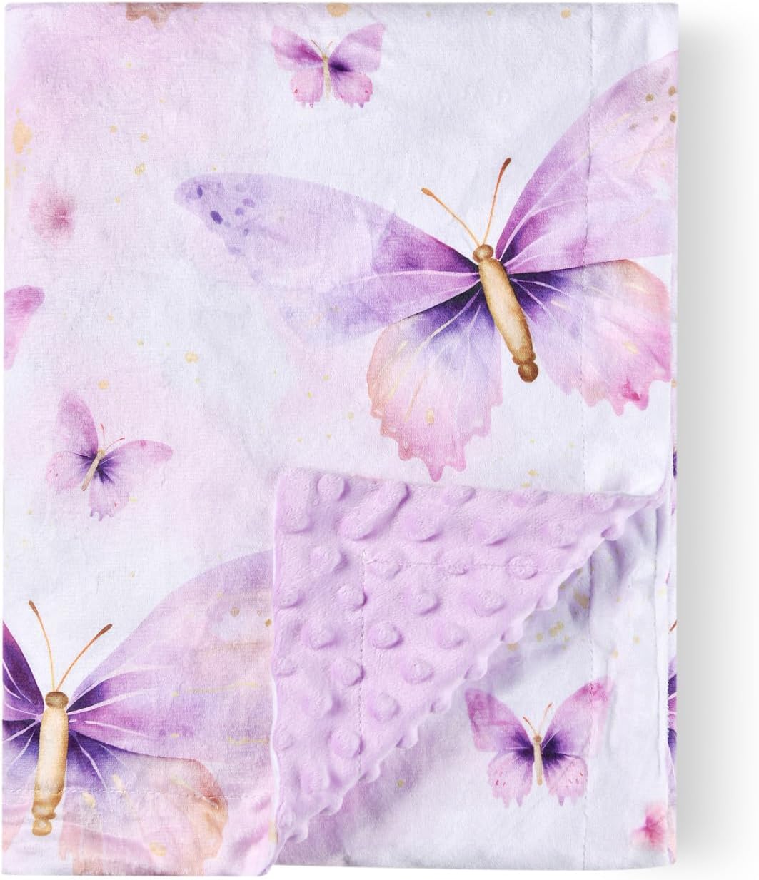 Boyoung Soft Minky Baby Blanket 30x40 Inch