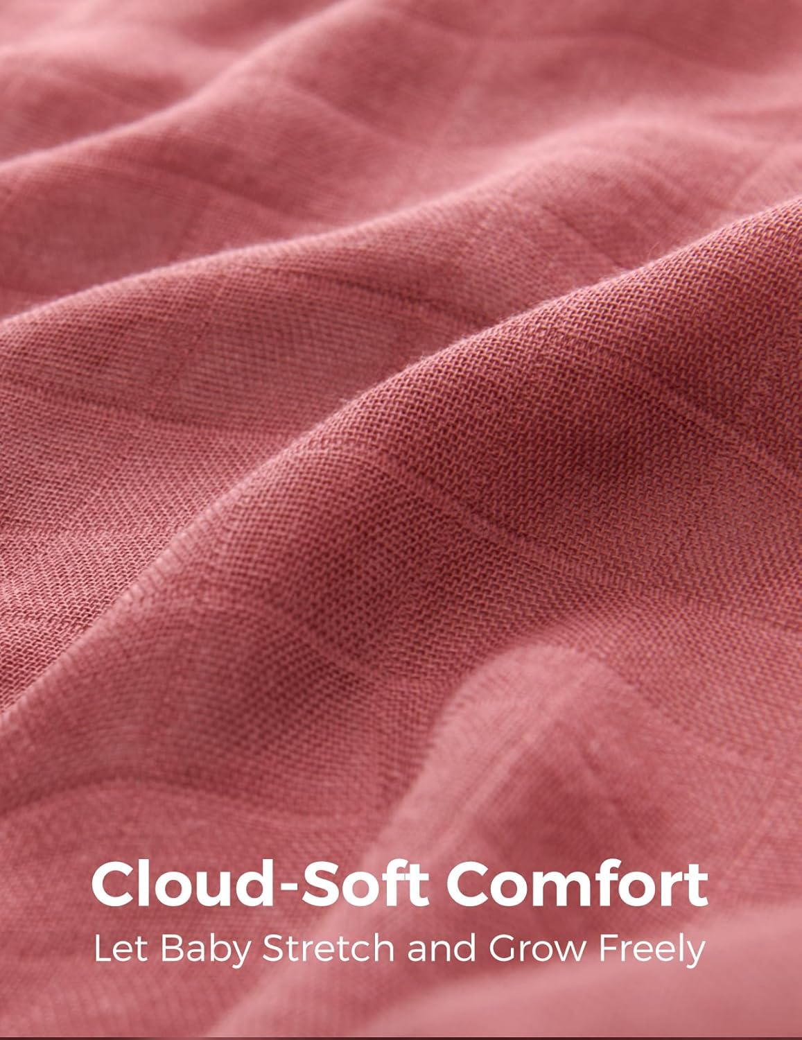 Momcozy Muslin Swaddle Blankets 4-Pack 47 x 47 Inches