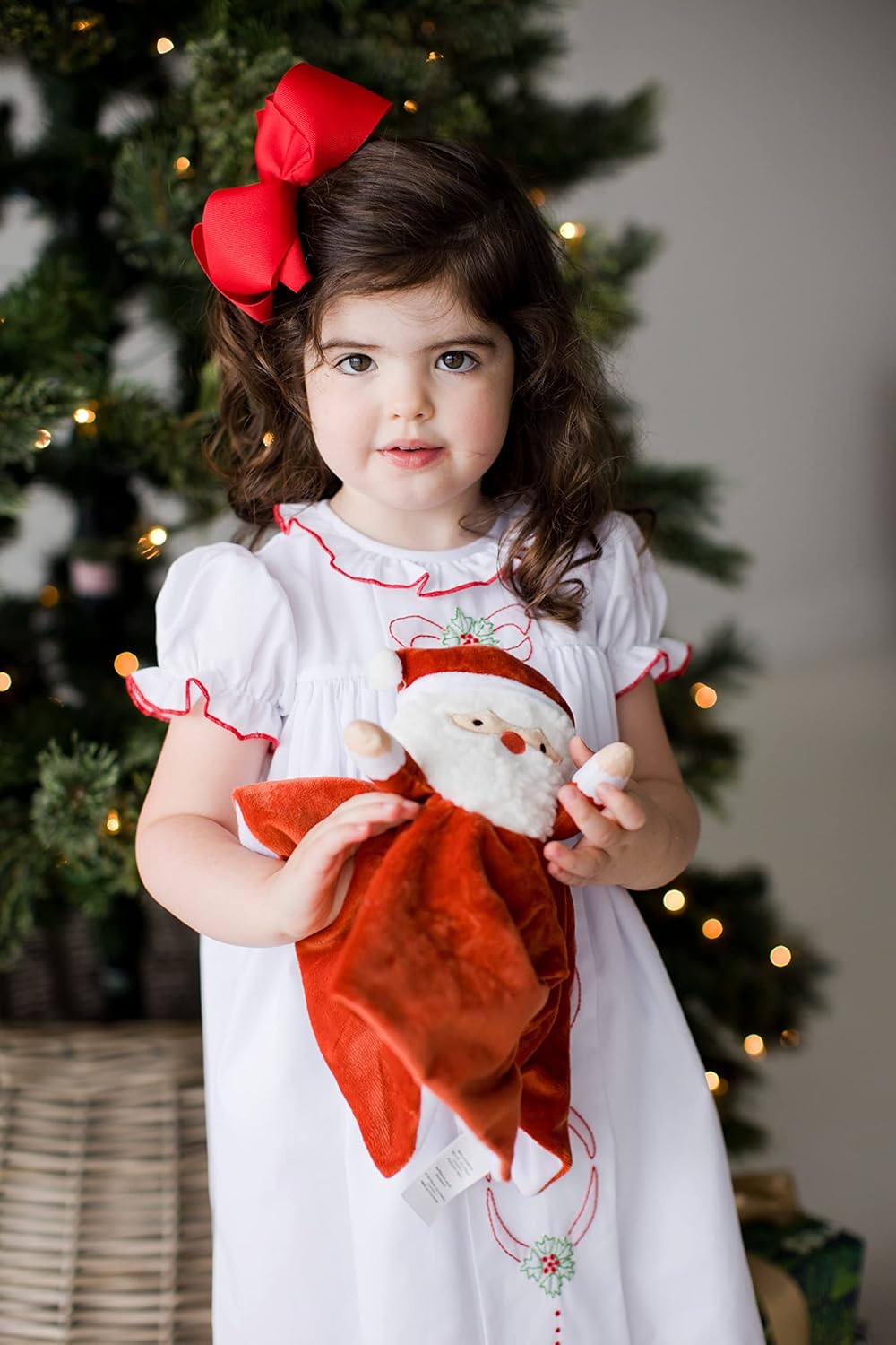 Little Holly Christmas Security Blanket for Babies