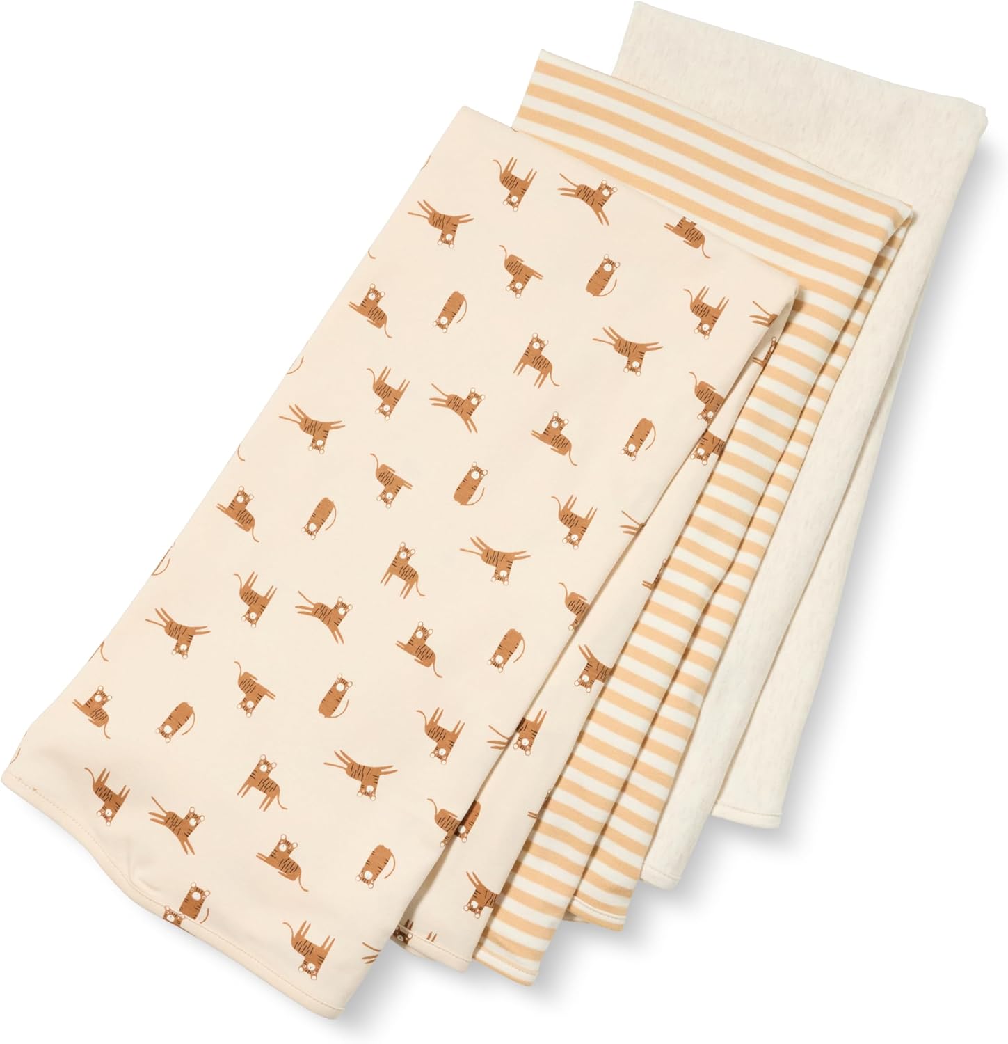 Amazon Essentials Baby Girls Swaddle Blankets Pack of 3