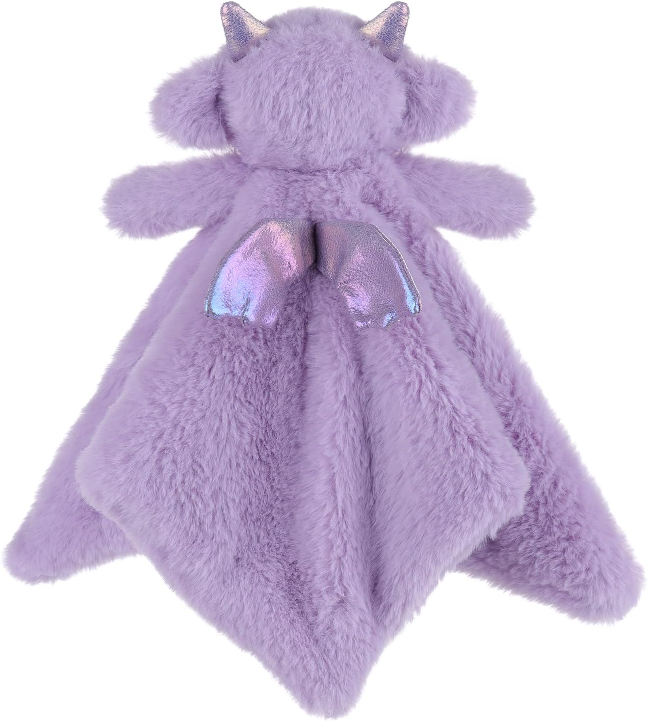 Apricot Lamb Purple Dragon Baby Lovey Security Blanket
