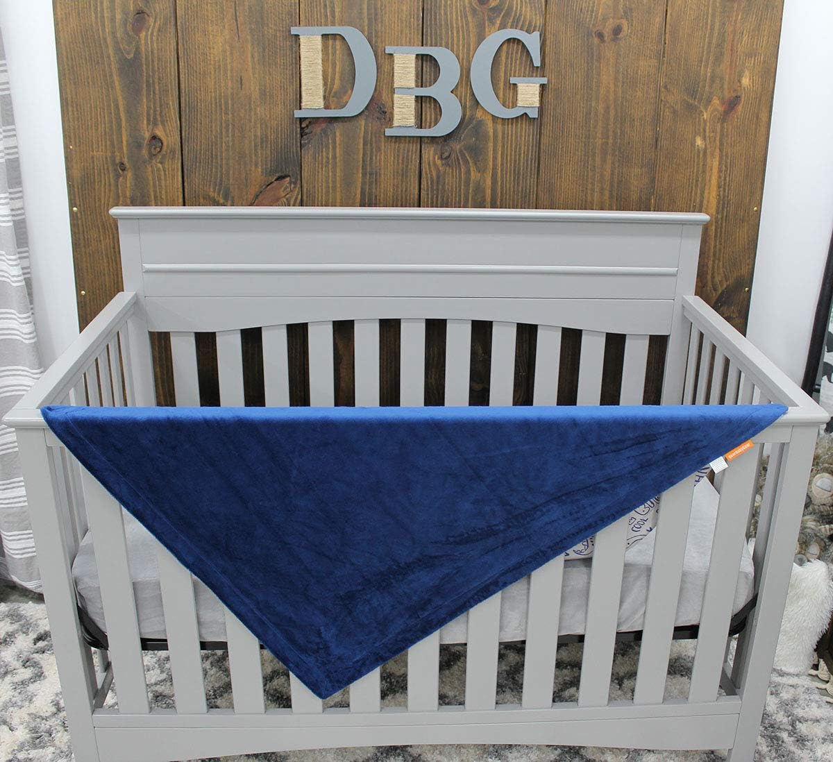 Dear Baby Gear Deluxe Baby Blanket - Reversible Soft 40x30 Inches