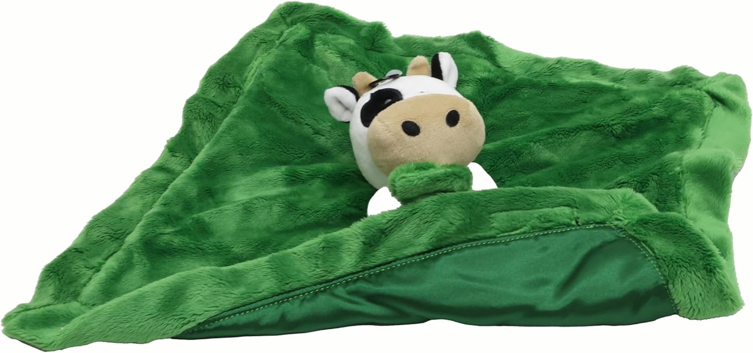 John Deere Farm Animal Security Blanket for Baby