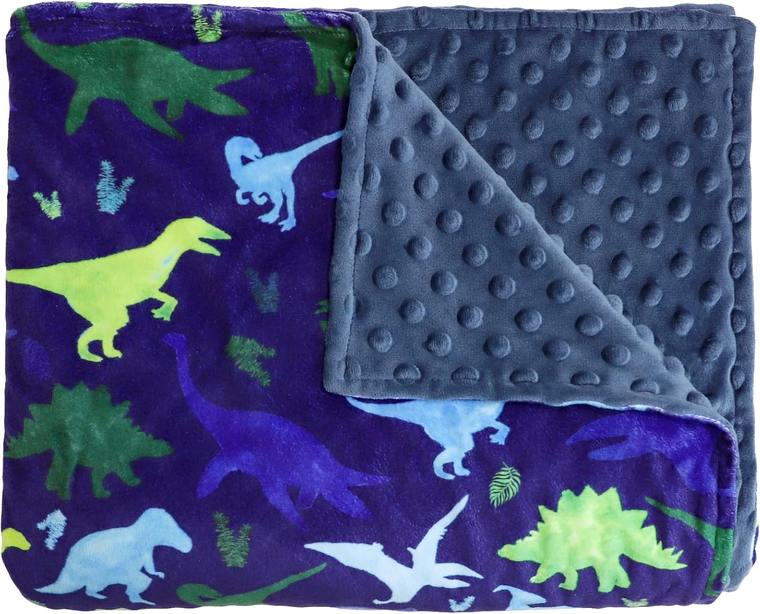 TANOFAR Fleece Baby Blanket with Dinosaur Print 1