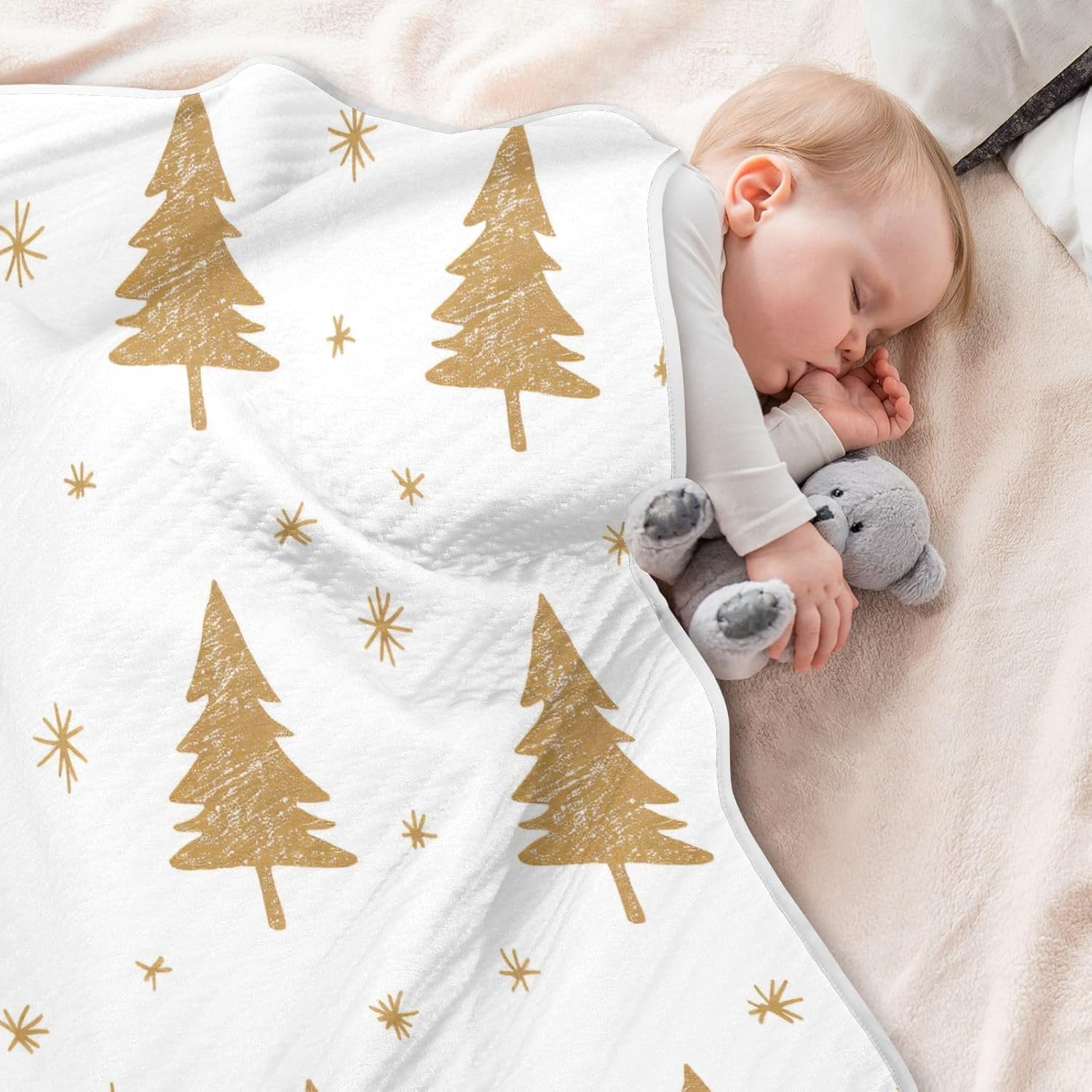 Kigai Christmas Tree Baby Blanket 30x40 Inch