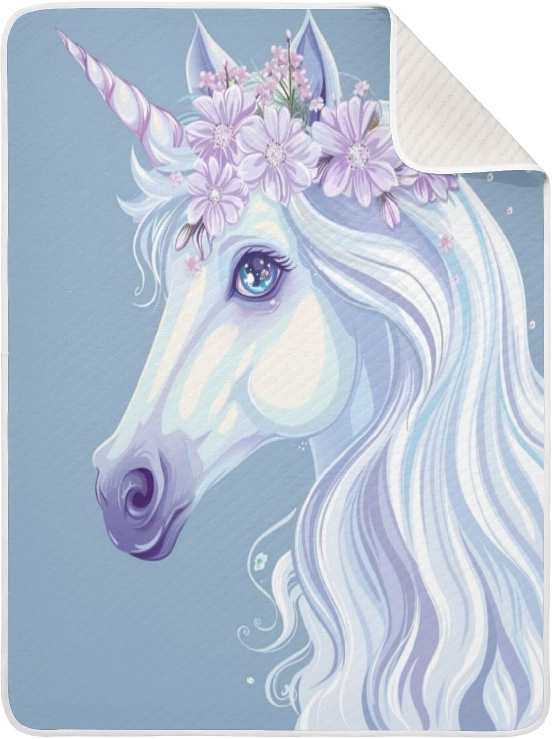 YJMYDDZ Baby Blanket - Super Soft Unicorn 30x40 Inch