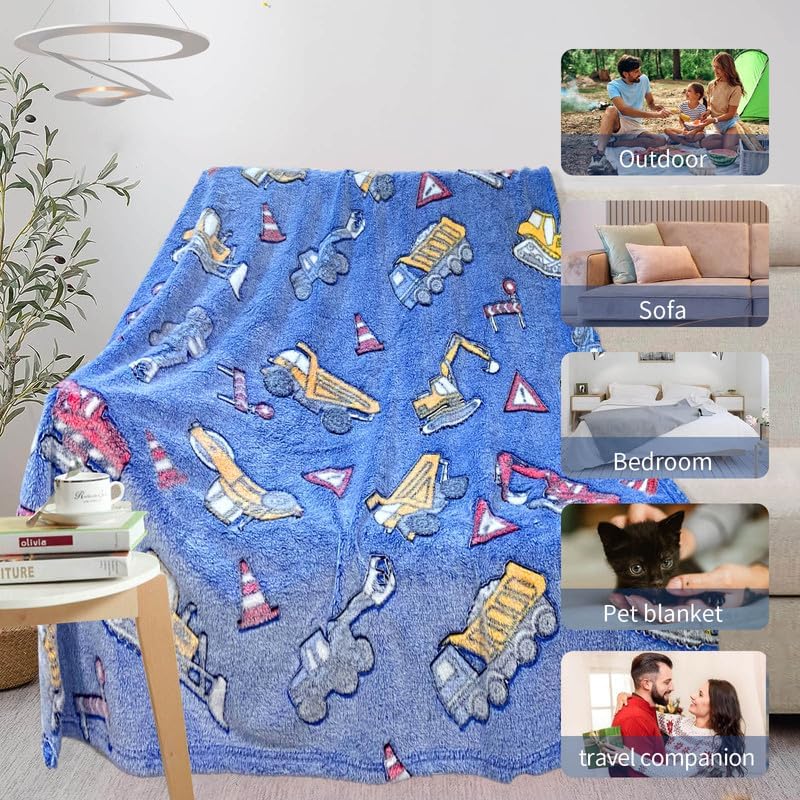 COMFAR Birthday Blanket for Boys 40x50 inches