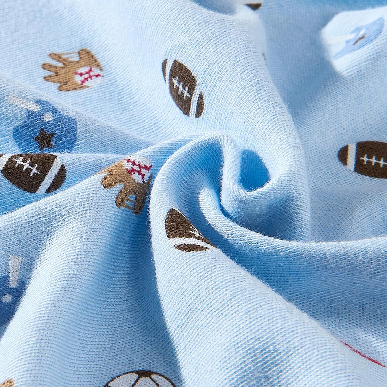 Bubble Bear 3 Pack Baby Swaddle 0-3 Months Blue