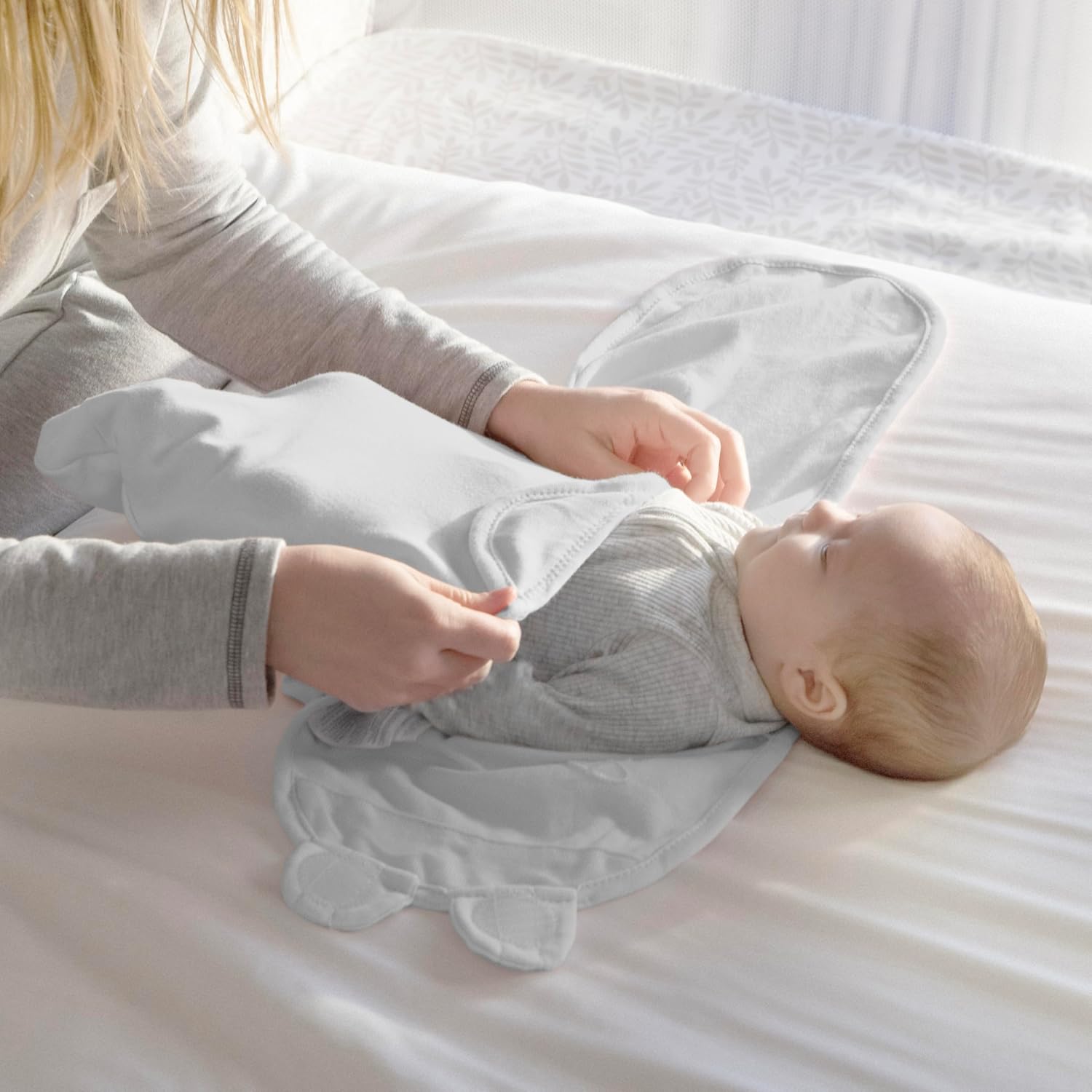 SwaddleMe by Ingenuity Preemie Swaddle Blanket - Cream
