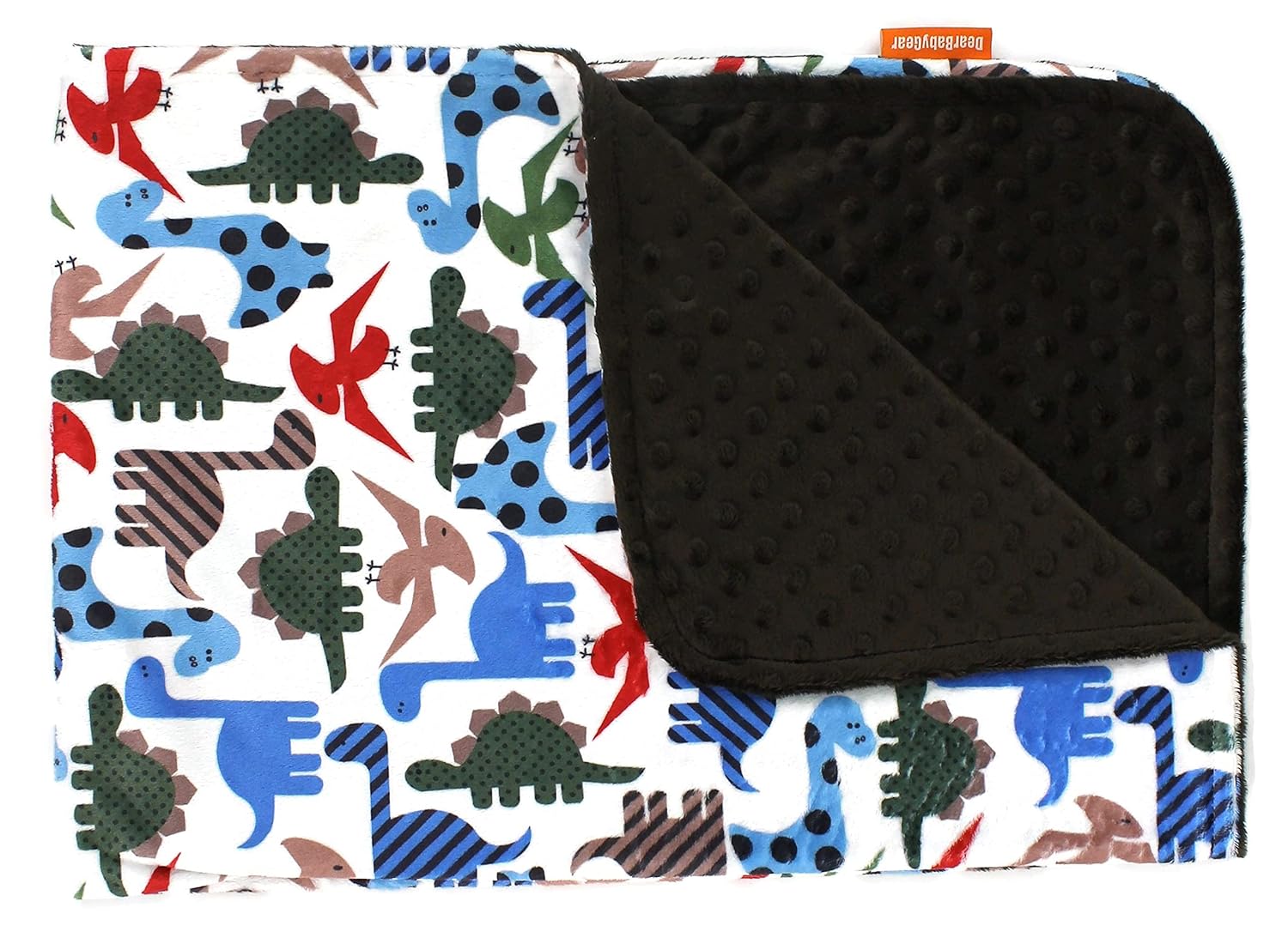 Top Tots Baby Blanket - Dinosaur Print 385 x 29 Inch