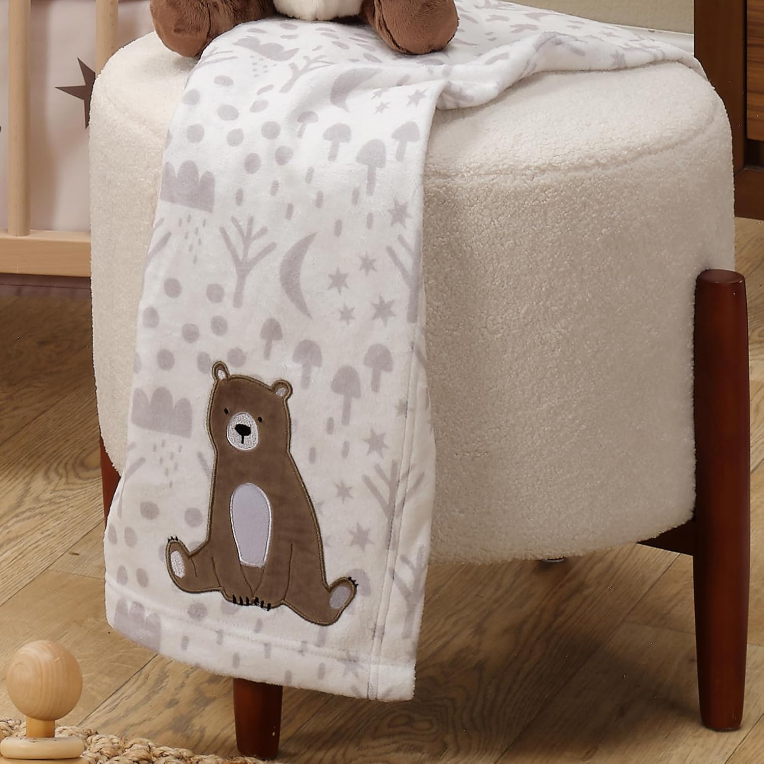 Bedtime Originals Sleepytime Bear Baby Blanket