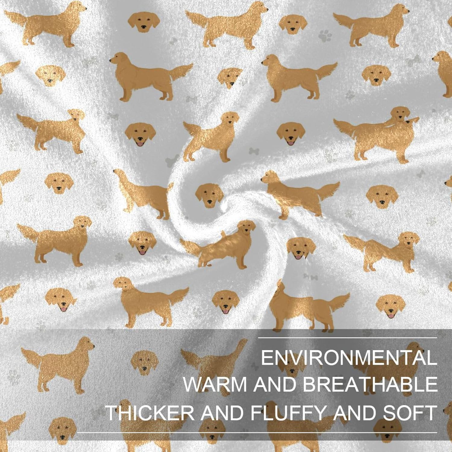 Nnamluu Fleece Baby Blanket 50x60 for Crib Stroller 1
