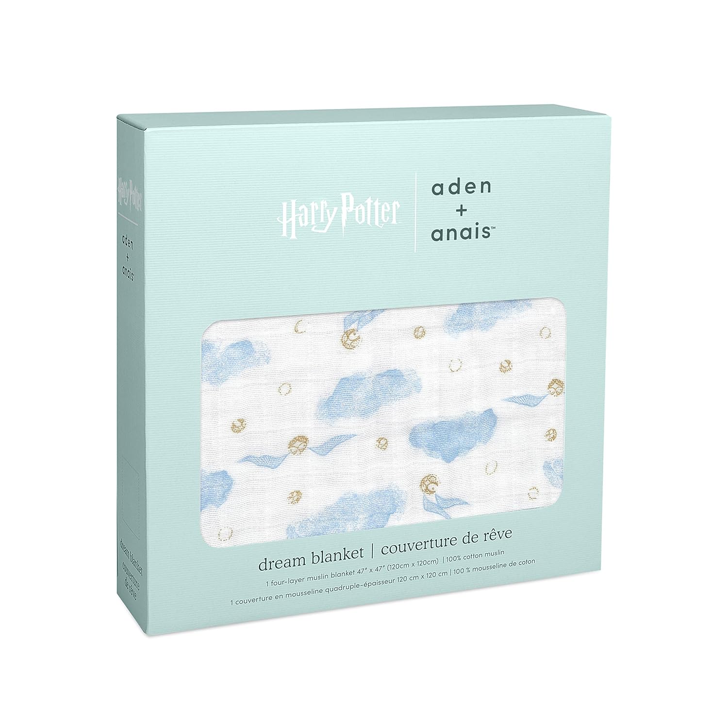 Aden Anais Dream Blanket - 4-Layer Cotton Muslin for Baby