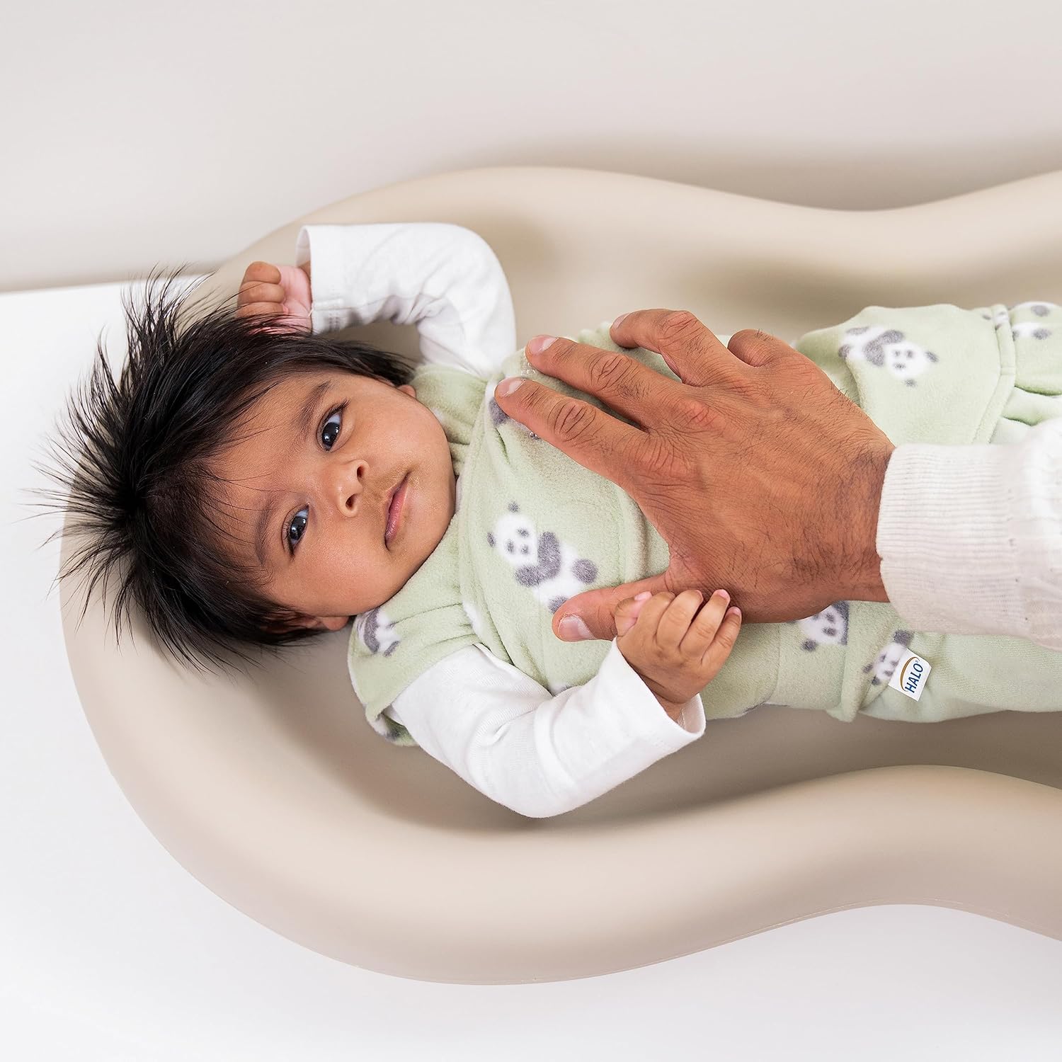 HALO Micro-Fleece Sleepsack Swaddle for 3-6 Months 1