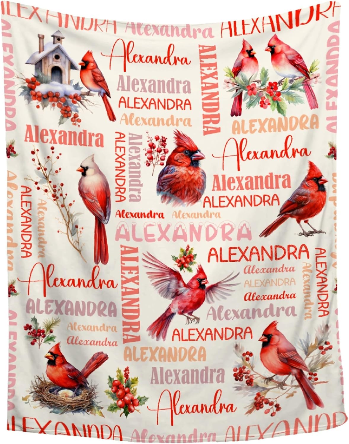 Aniruddha Personalized Baby Blanket for Kids Custom Throw 30x40