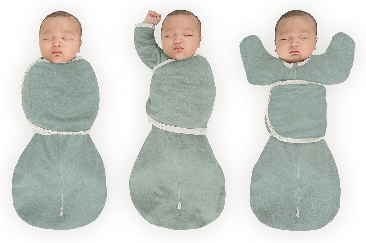 SwaddleDesigns Omni Swaddle Sack for Newborn 6-Way Flexibility