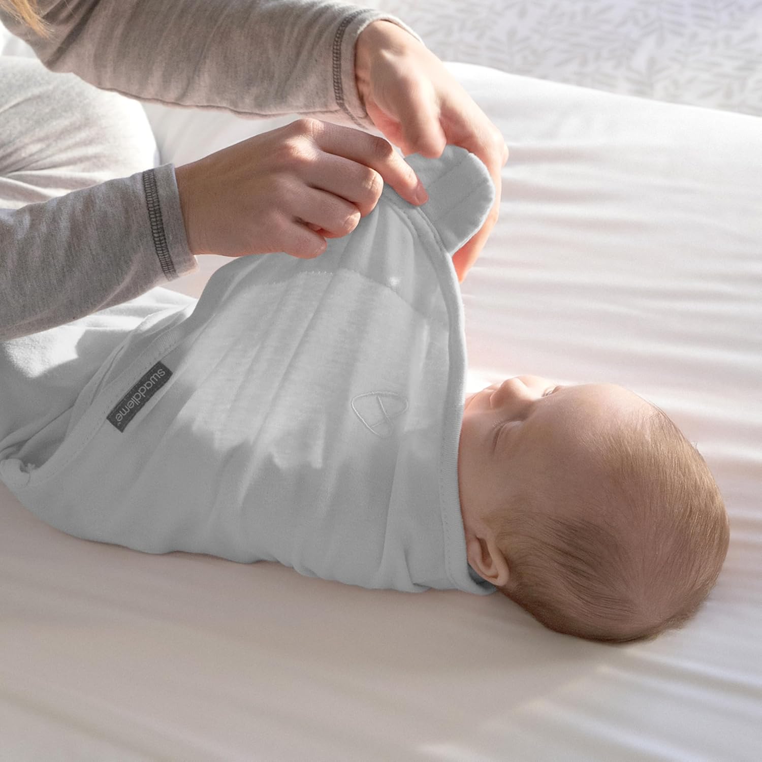 SwaddleMe by Ingenuity Preemie Swaddle Blanket - Cream