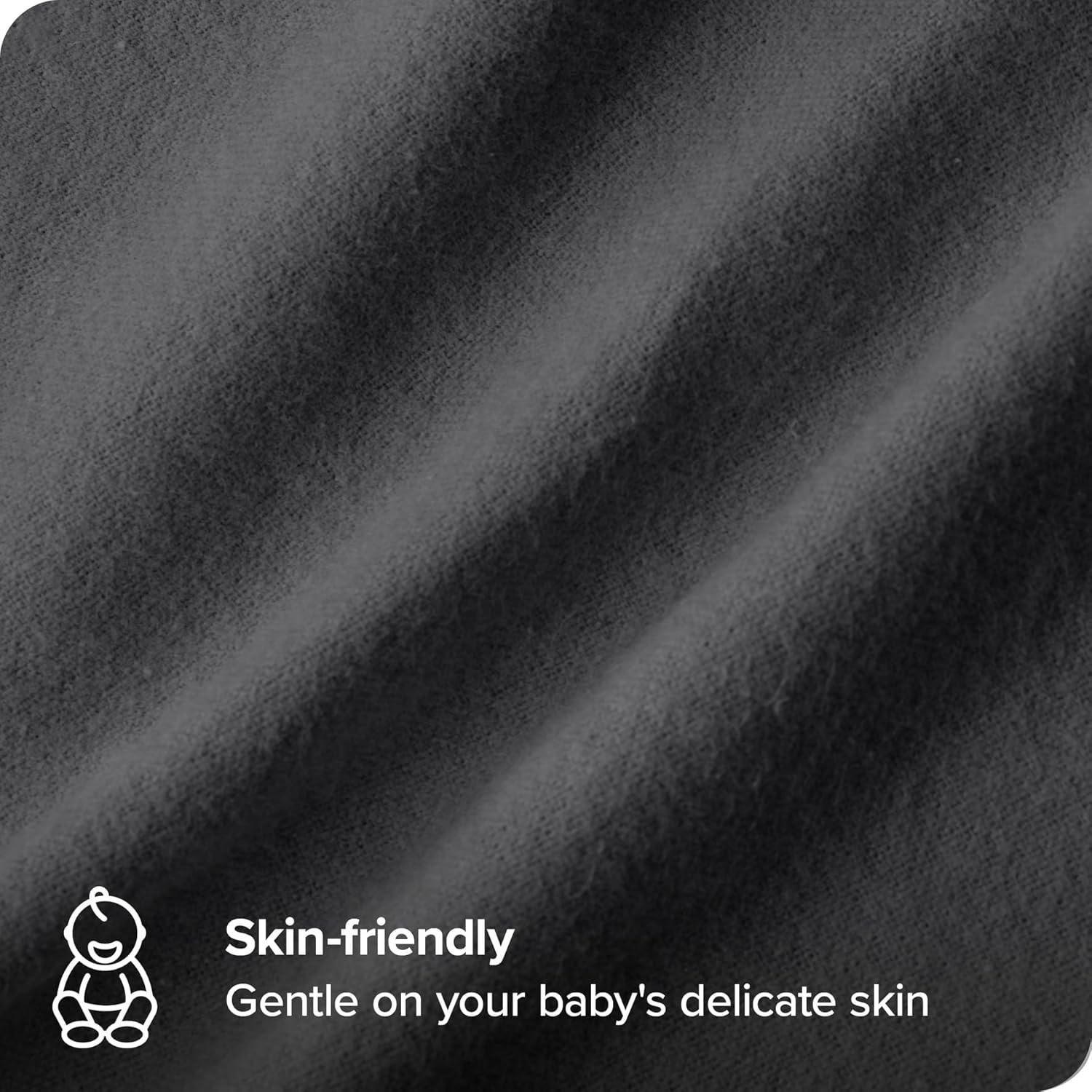 Bare Home 6-Pack Flannel Receiving Blankets 30x30 Premium 100 Cotton Hypoallergenic Warm