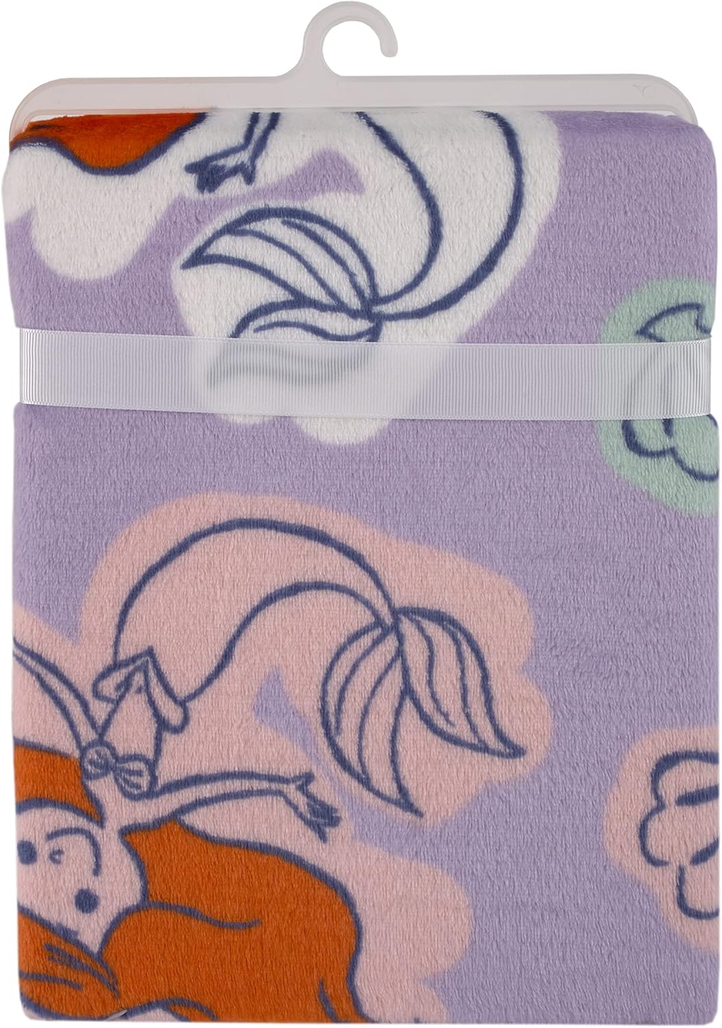 NoJo Disney Little Mermaid Plush Baby Blanket