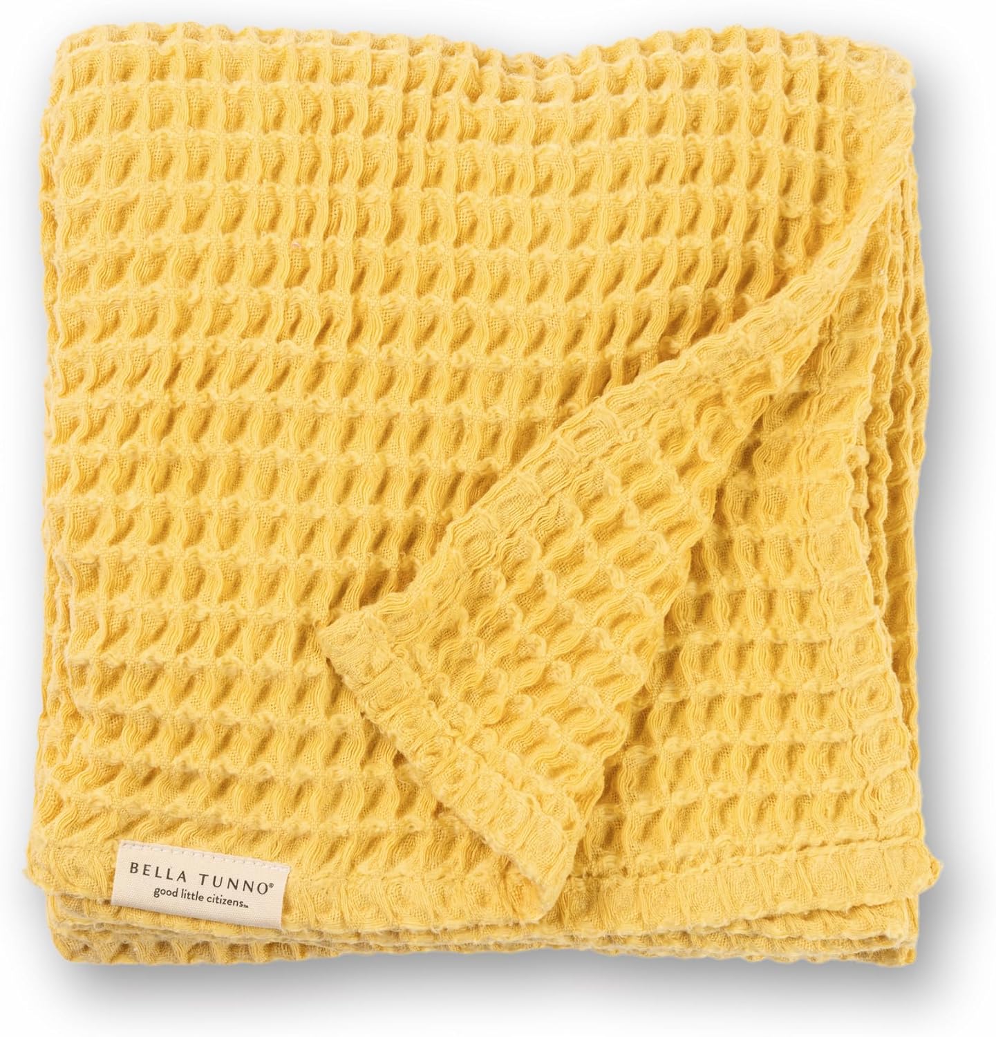 Bella Tunno Waffle Baby Blanket 40x40 Soft Lightweight