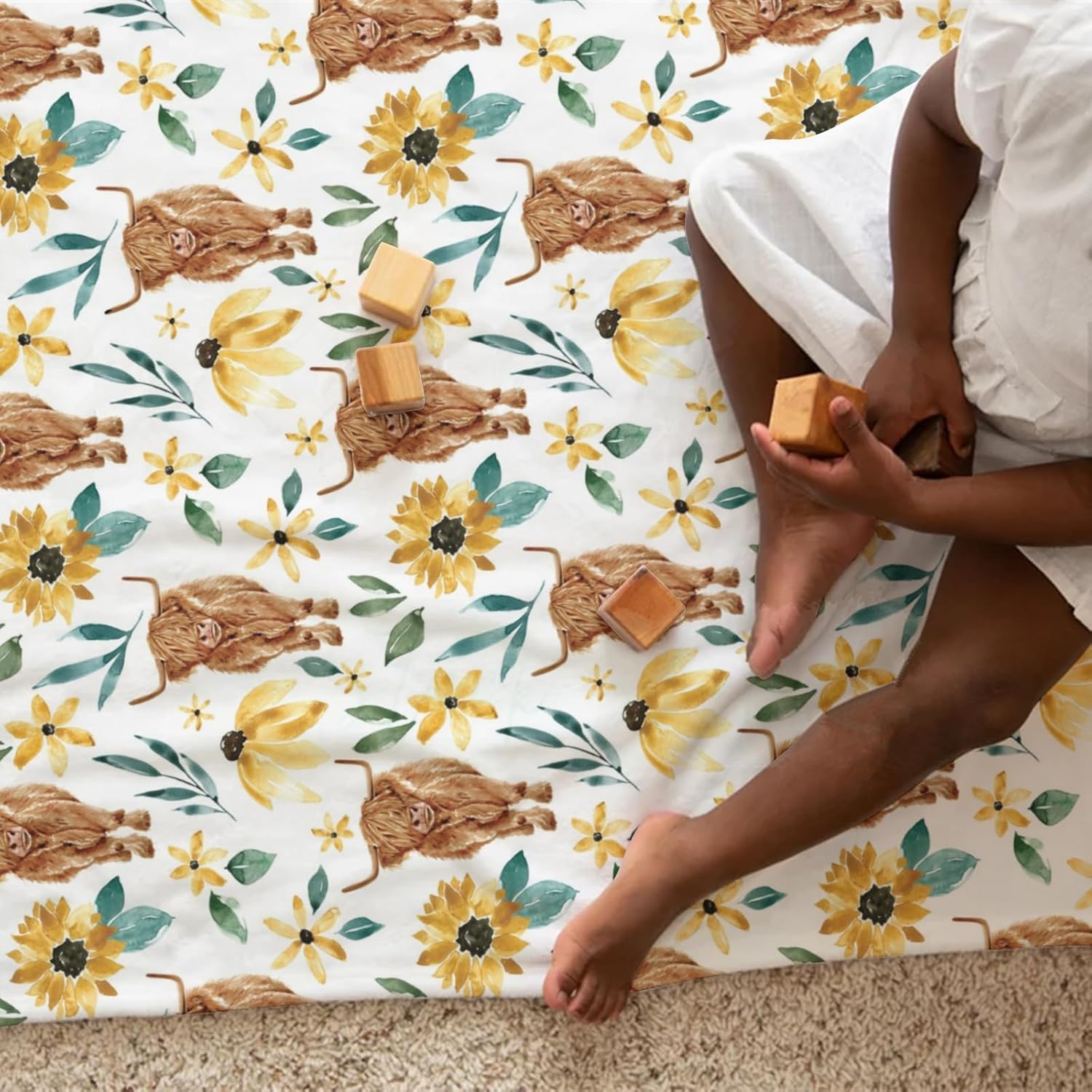 HawSkgFub Mink Baby Blanket Dotted Backing Girls Shower Gift