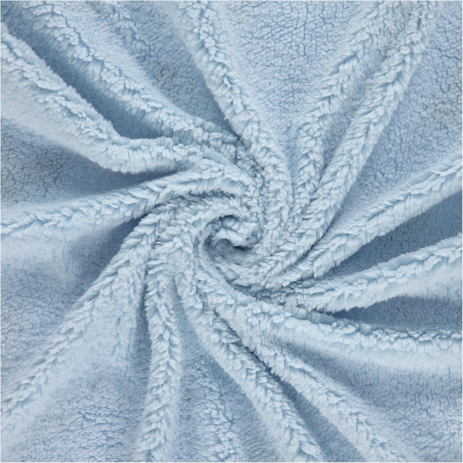 Disney Character Fuzzy Double Sided Baby Blanket with Mink and Sherpa