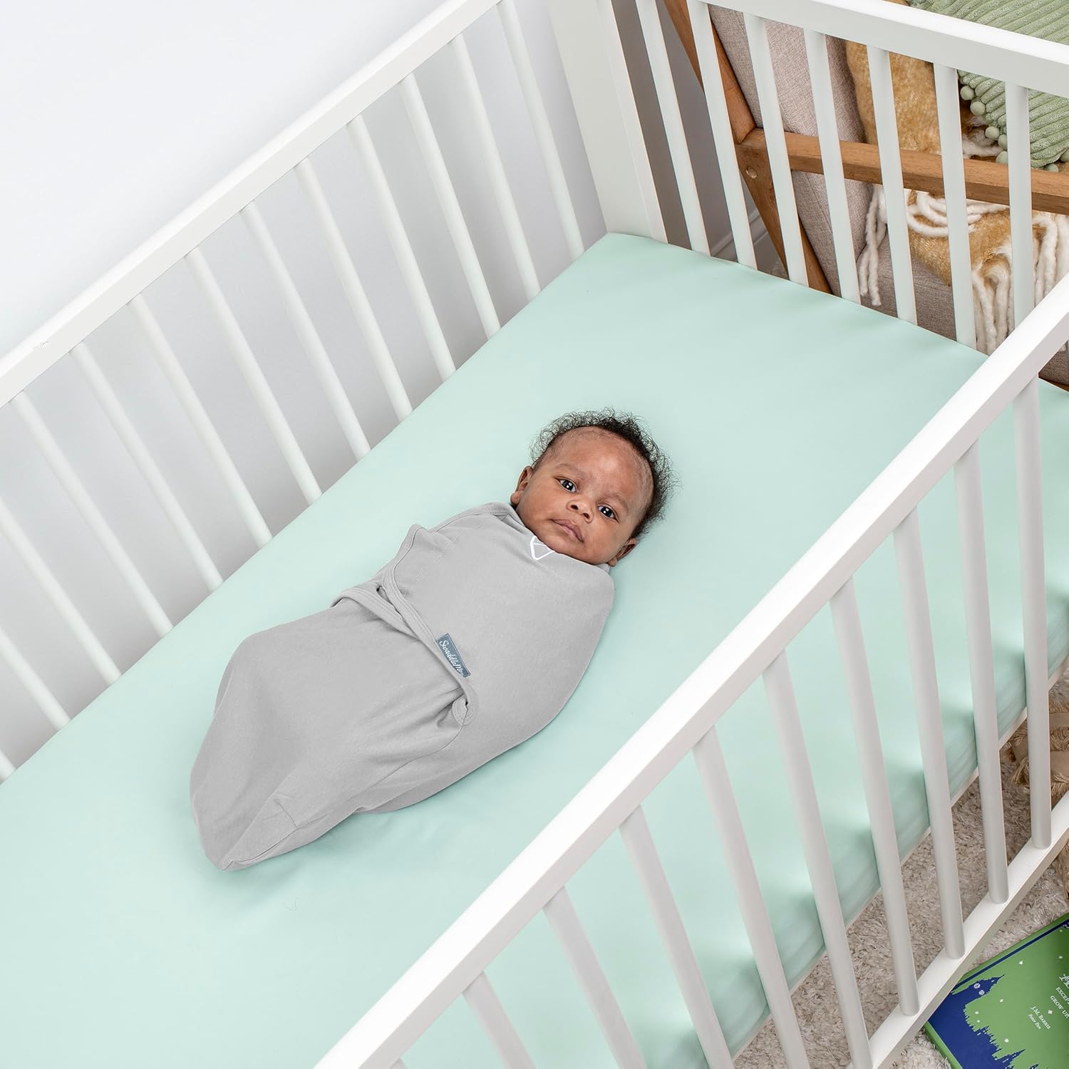 SwaddleMe by Ingenuity Preemie Swaddle Blanket - Cream