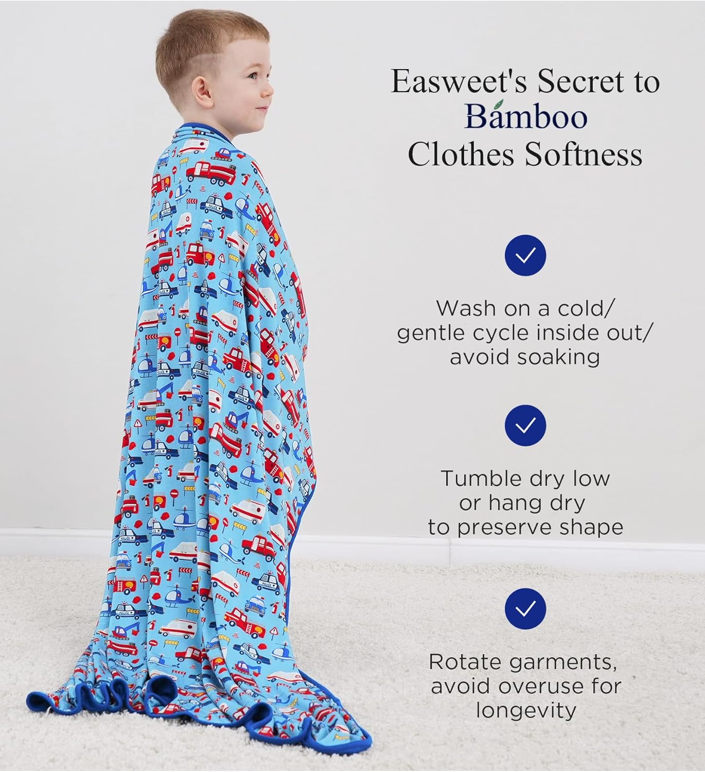EASWEET Baby Blanket - Leopard Tan 47x47 Soft Stretchy Quilt
