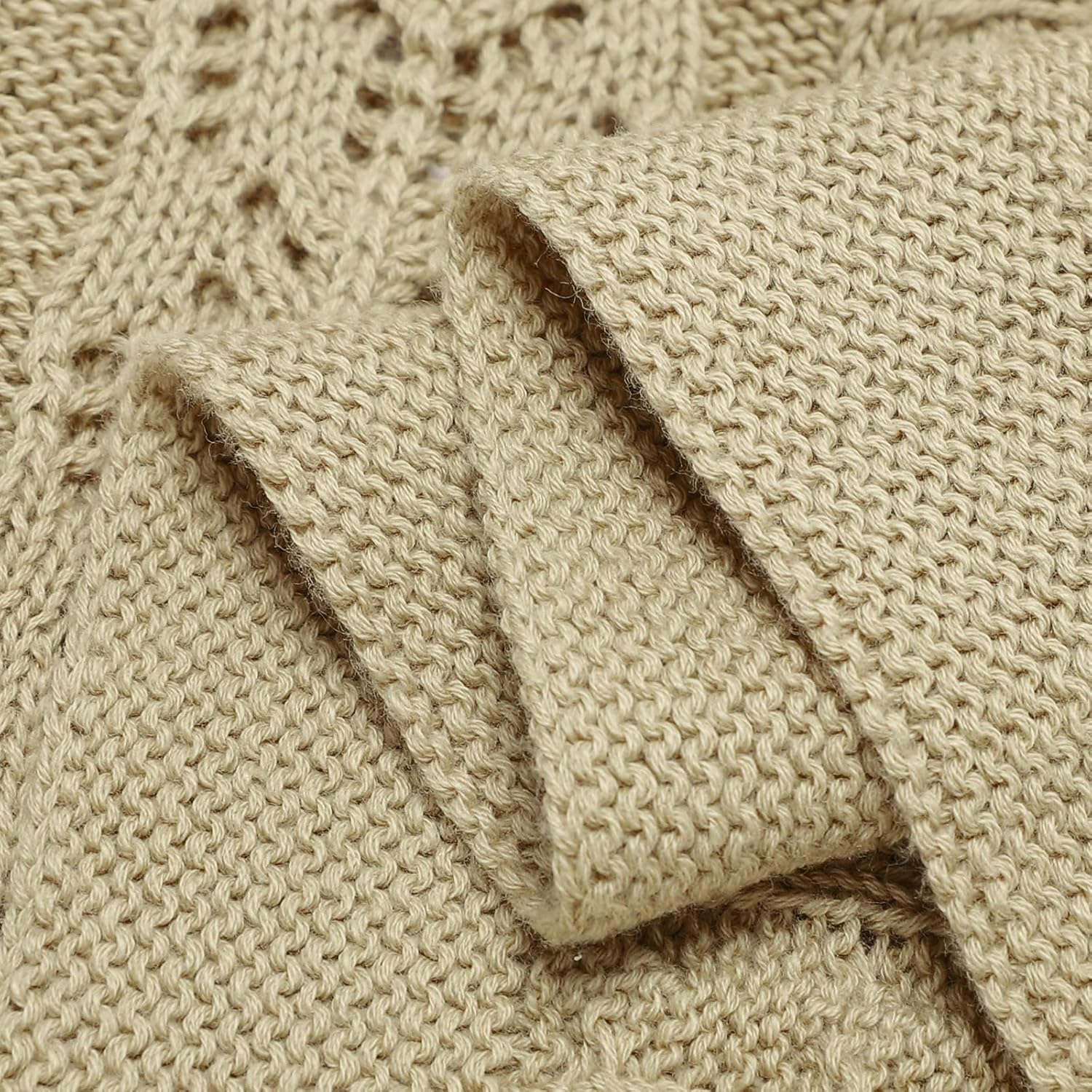 LAWKUL Knit Baby Blanket 40x30 Inches
