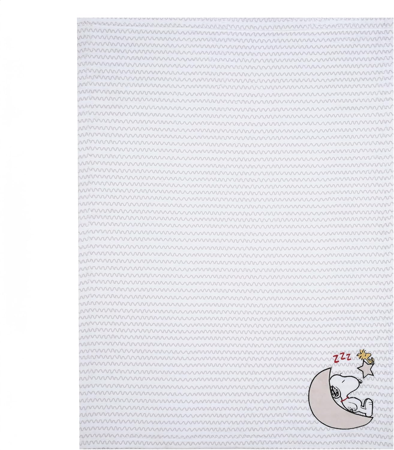 Bedtime Originals Snoopy Applique Fleece Blanket