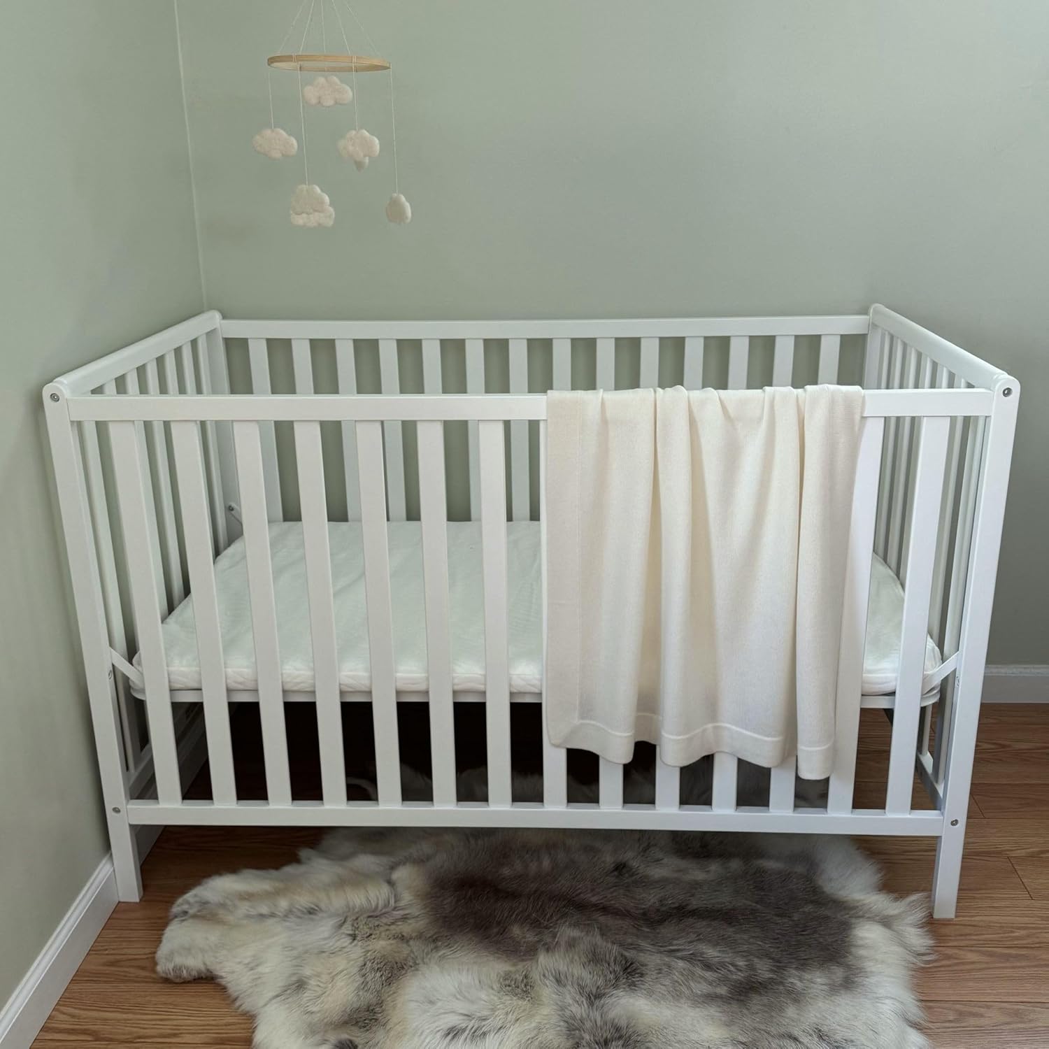 JetBo BABY Cashmere Blanket Cream 32x40