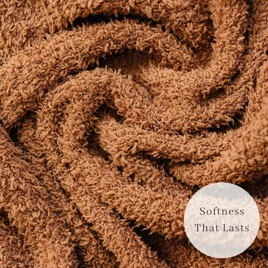 SARANONI Bamboni Caramel Receiving Blanket 30x40