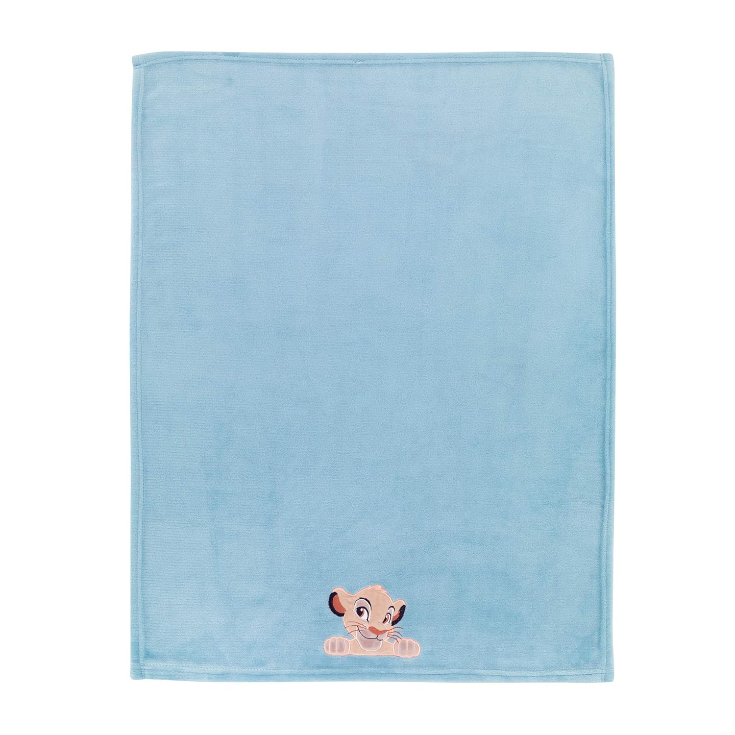 Lambs Ivy Lion King Adventure Baby Blanket Blue 30x40 Inch